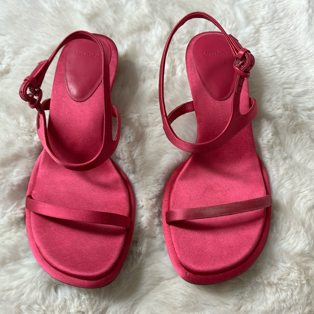 Vince pink heels